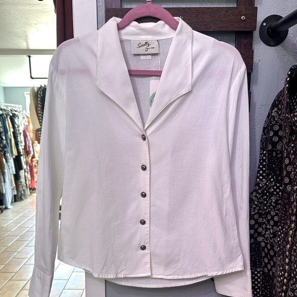 Scully Tops - Vintage Scully Cotton Blouse